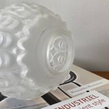 3 antique glass globes for wall lamp chandelier