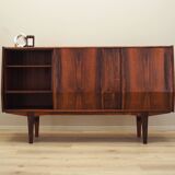 Buffet haut en palissandre, design danois, années 1970, production : Danemark