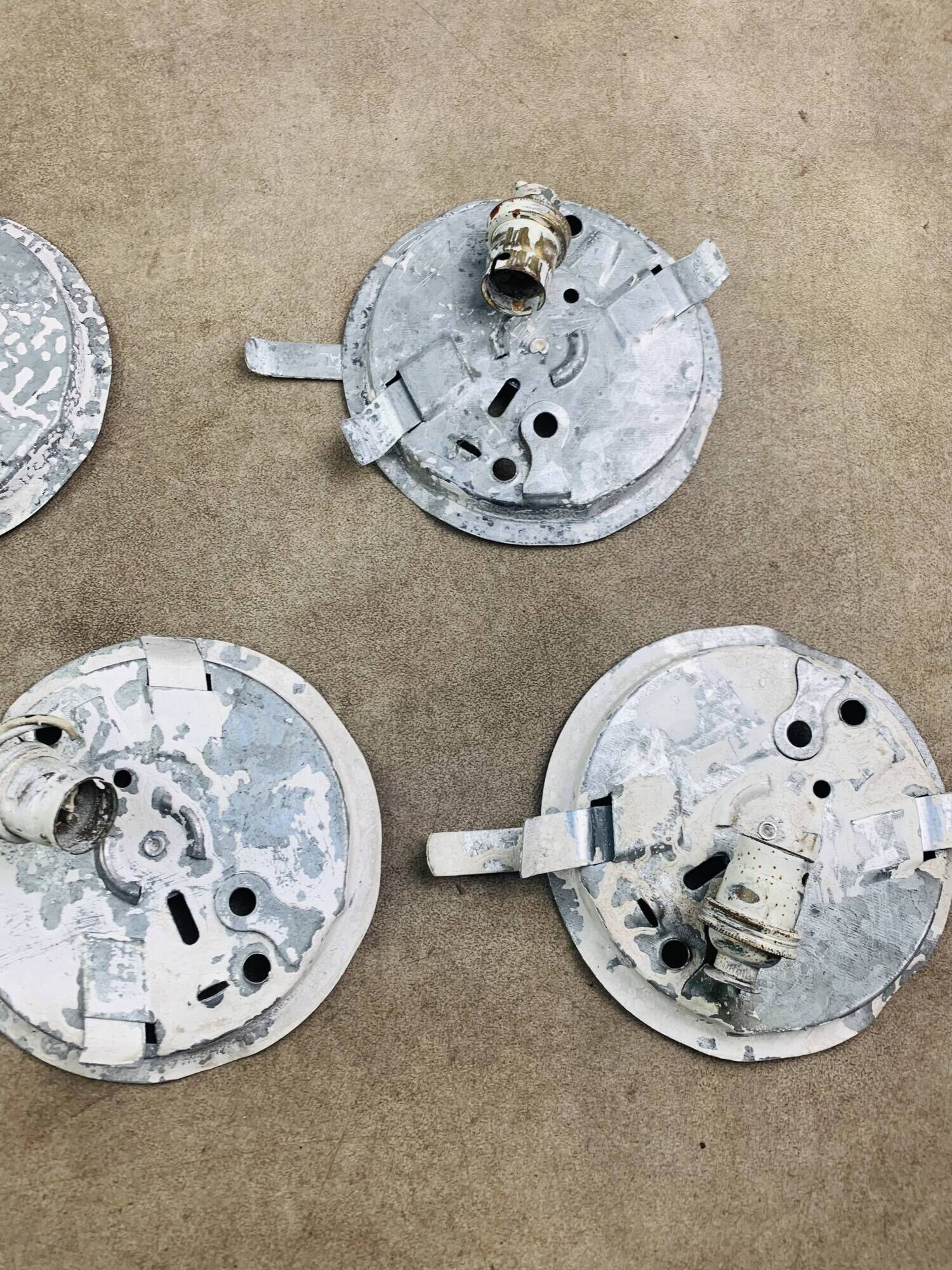 5 opaline ball sconces, half spheres, ceiling lights