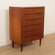 Vintage Danish chest of drawers | Teak | 6 drawers | 100 cm