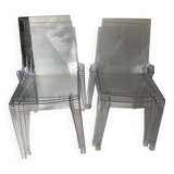 Set of 6 Plexiglas Chairs
