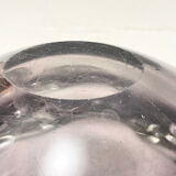 Sommerso ashtray in Murano glass 60 years