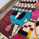 Large Berber wool rug 3x2 m