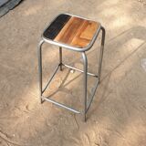 Bar stool - wood and metal workshop