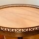 Triod pedestal table