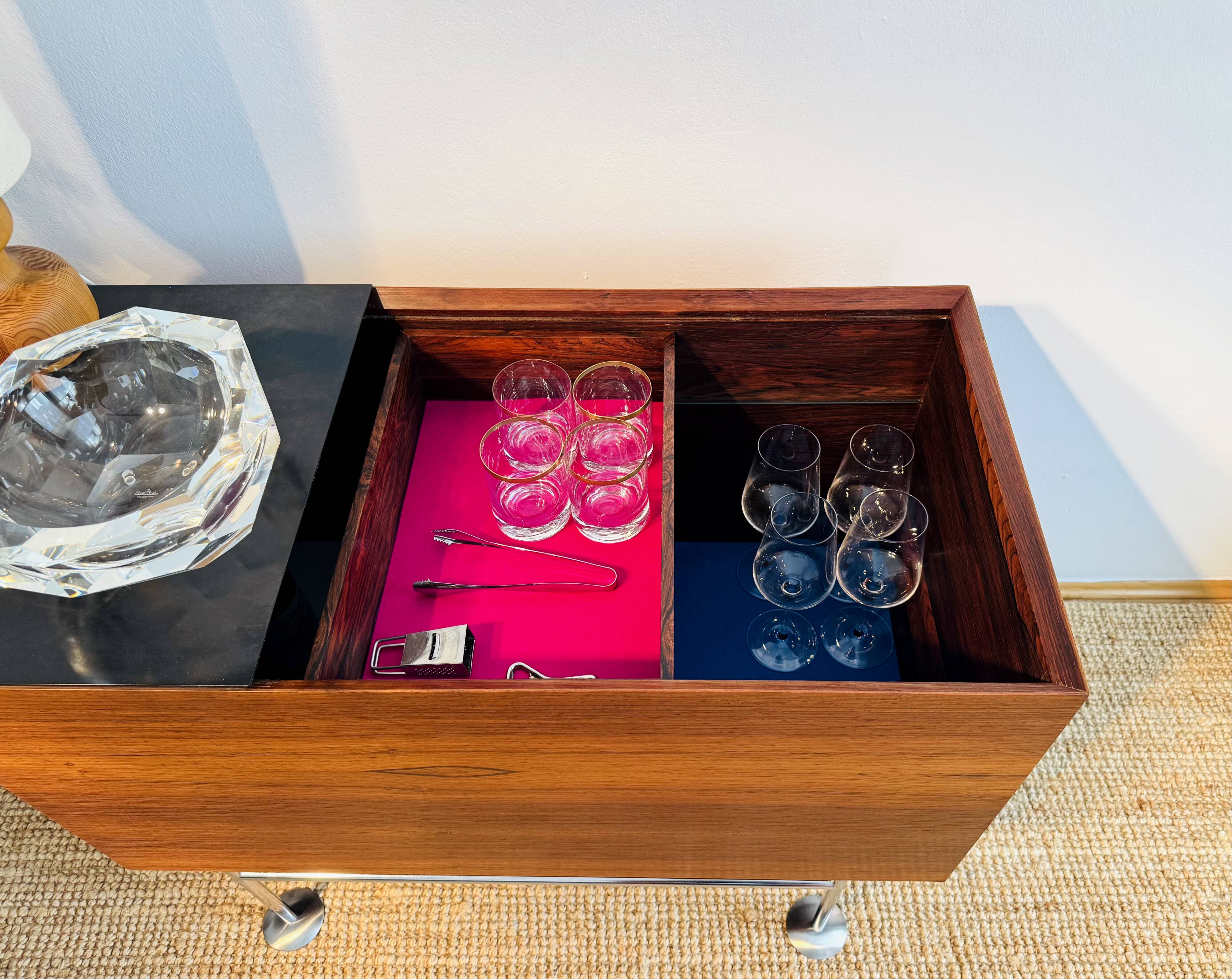 Danish Freestanding Bar Cabinet by Poul Nørreklit