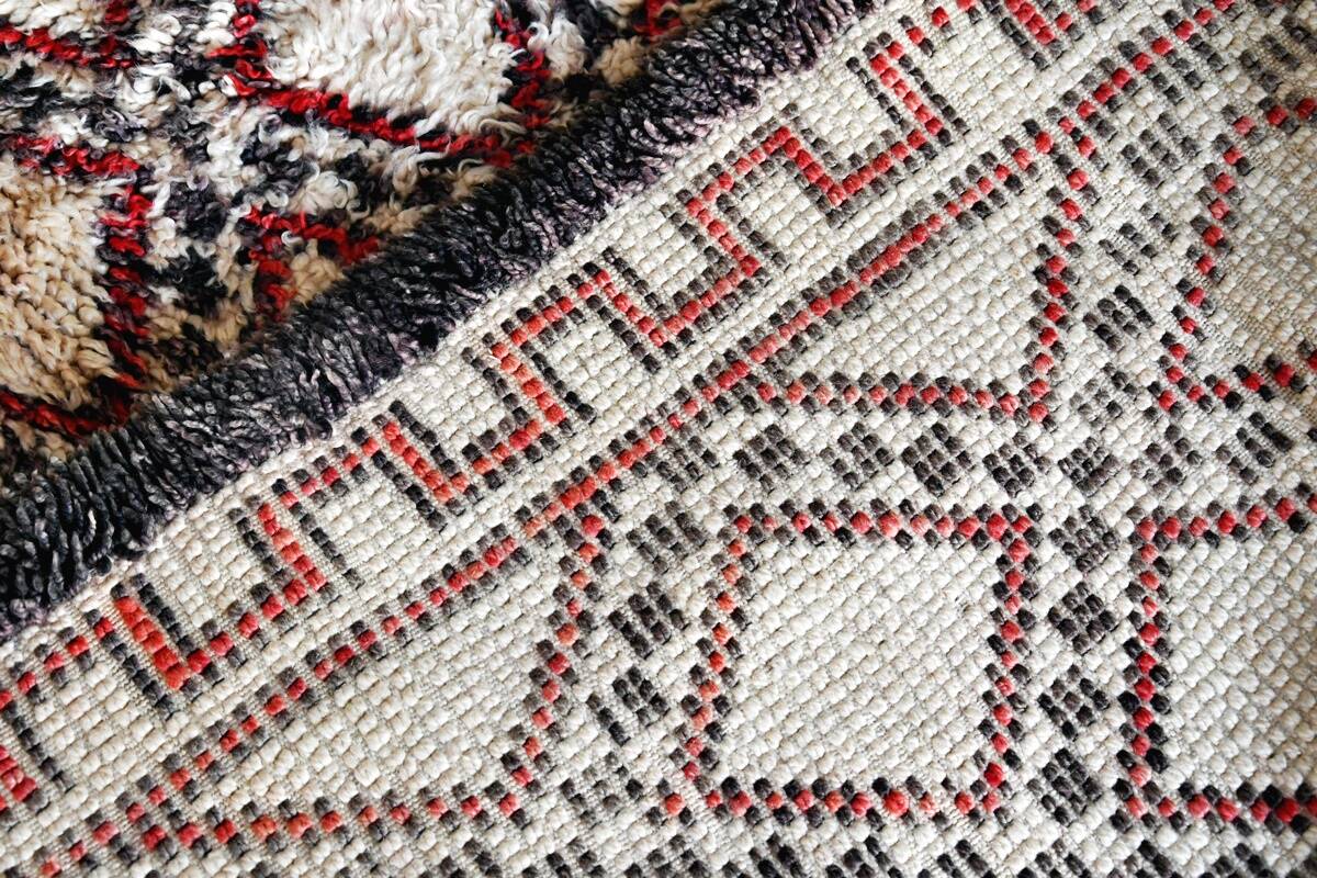 Vintage Moroccan Marmoucha Berber Rug