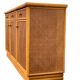 Vintage buffet in bamboo and cannage 1970