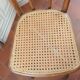 Curved wood bistro chair