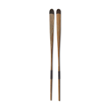Pair of oars, early XXeme