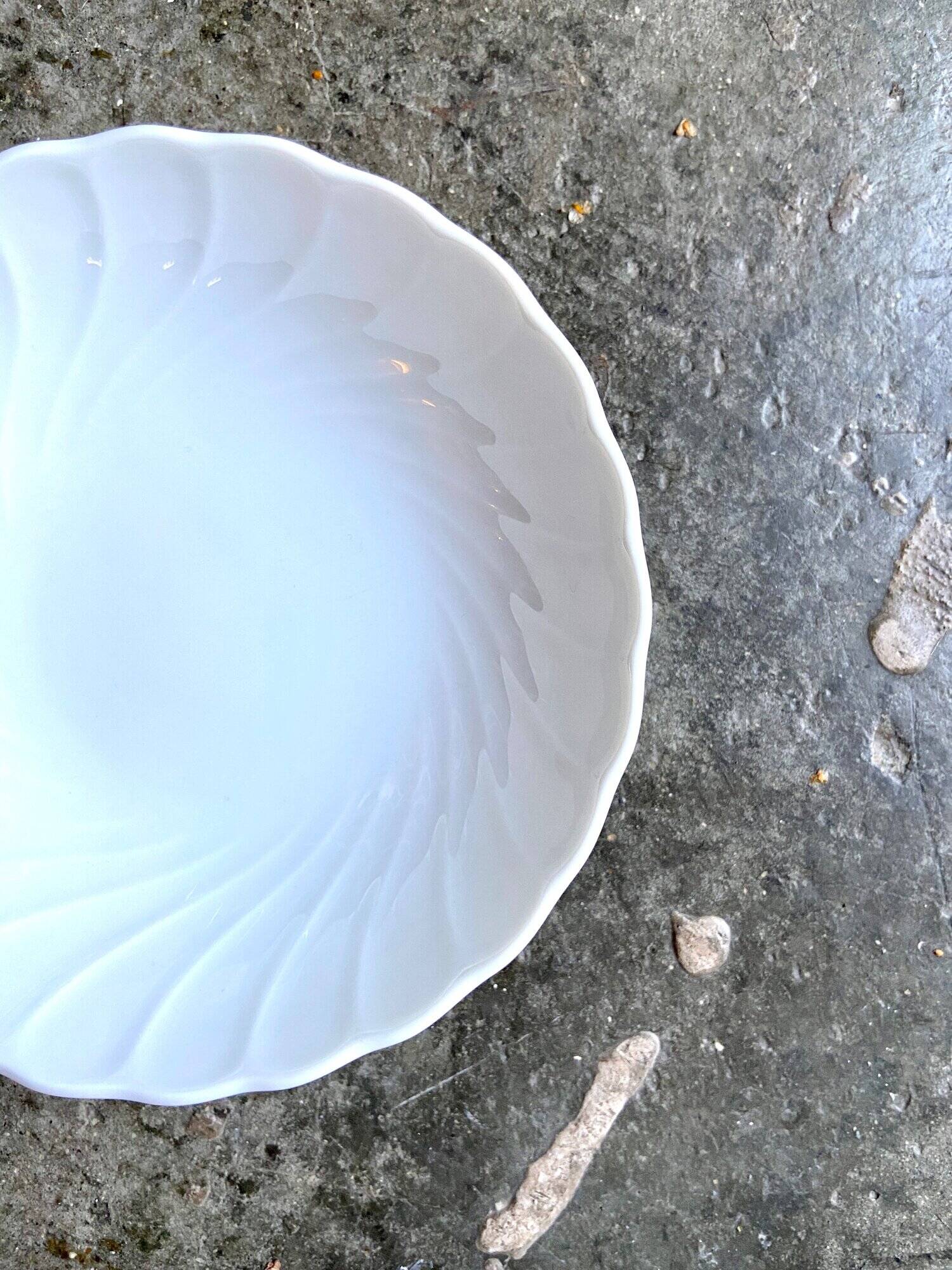 White porcelain ramekin