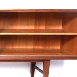 Scandinavian vintage teak sideboard, length 3m