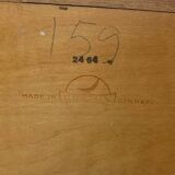 Scandinavian sideboard designed by Johannes Andersen for Bramin, vintage 60s.