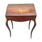 Rosewood slope desk Napoléon III end 19th century
