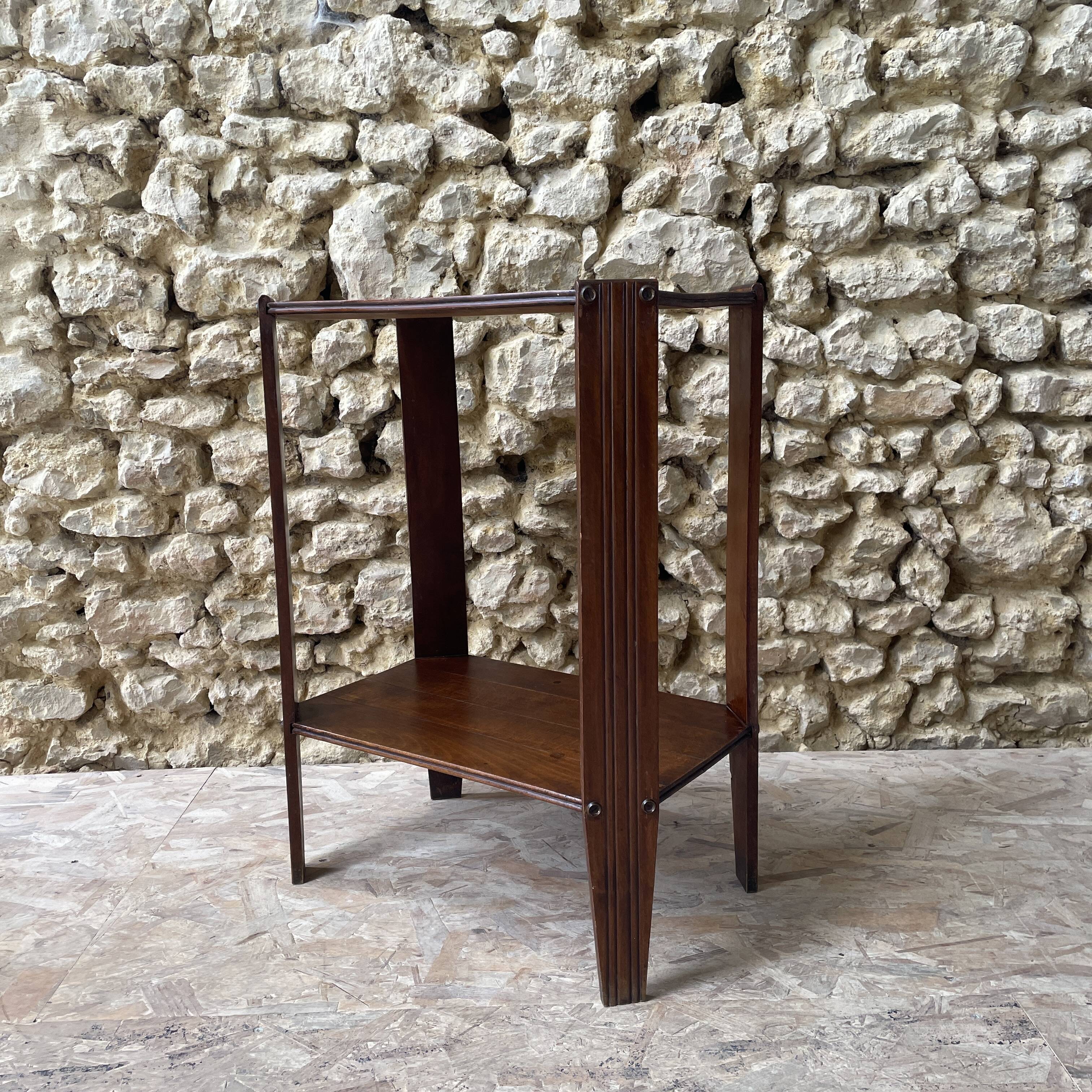 Art Deco wooden console - 1930s