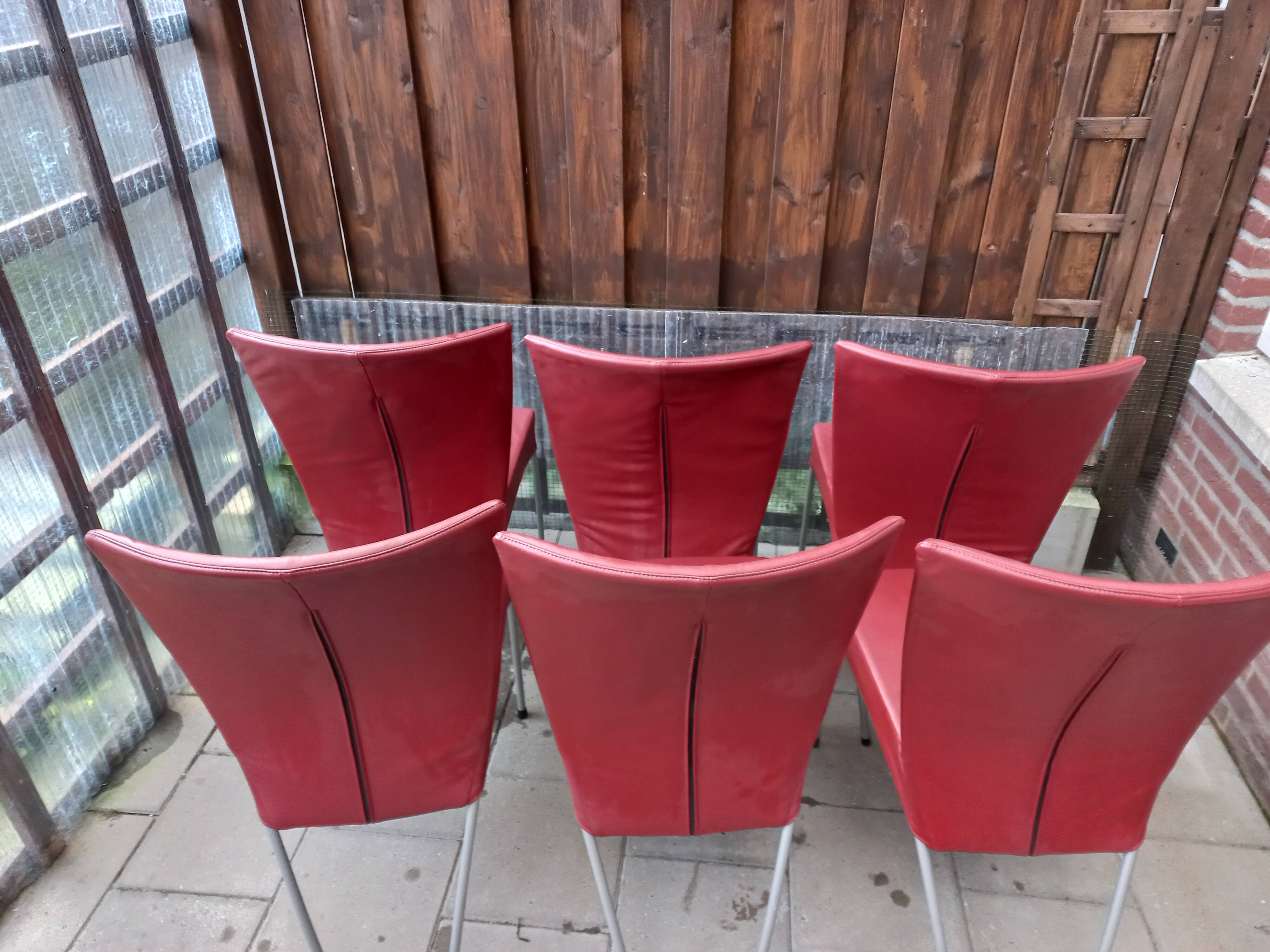 6 x Montis Spica stoelen