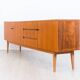 1960s walnut grand buffet, manufacturer Royal Sweden.
