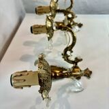 Paire d’appliques en bronze