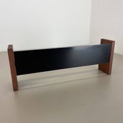 cubic Large 38cm Teak and Metal adjustable wall light element, Germany 1950s