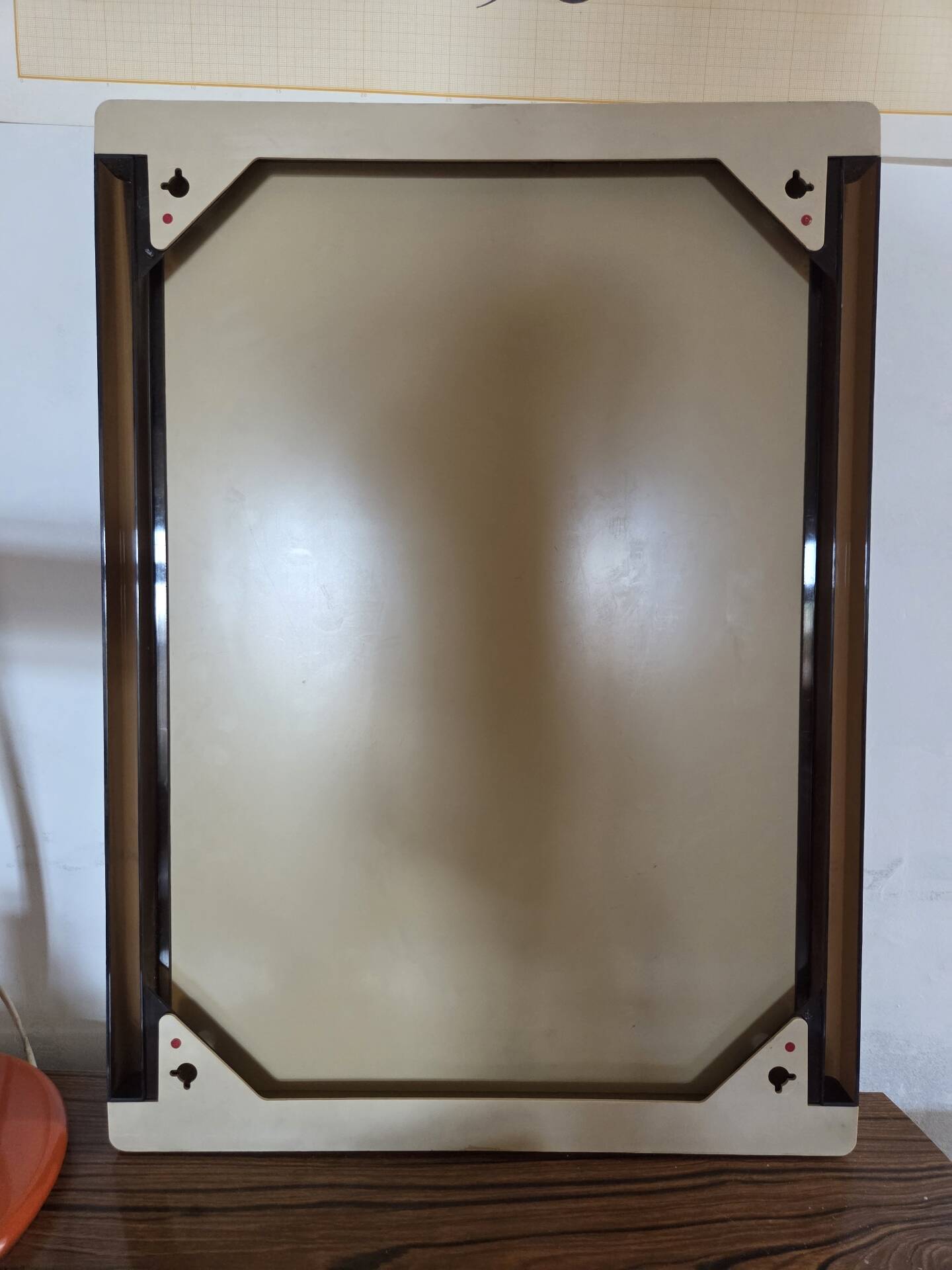 Vintage two-tone mirror