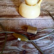 Vintage ceramic bedside lamp