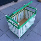 Trunk chest vintage 1960s scoubidou