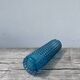 Vase en verre bleu Gral 1960