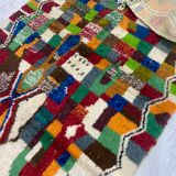 Handmade Moroccan Berber carpet 243 x 157 CM