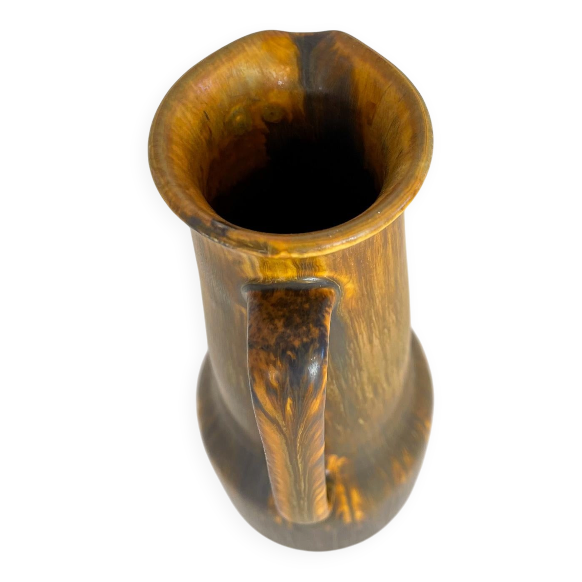 Large Mid-Century Modern Ceramic Vase by Gunnar Nylund, Rörstrand, Sweden