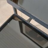 Nesting tables in opaline iron from the 40s, France
