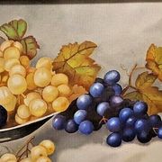 Tableau nature morte aux fruits - Huile sur panneau - Epoque 1930
