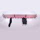 Mega long wall coat rack spage age the length is 3.50 meters, 1970s