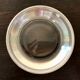 Cut, cup, pocket empty, art deco style, on piedouche silver metal Italy