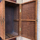 Vintage wicker chest