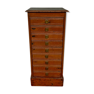 Solid oak drawer cabinet with drawers, fine XlXeme