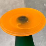 Glass vase from the Italian Satinato series attributed to Carlo Moretti, 1970s.