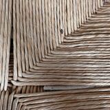 Paire de chaises bois