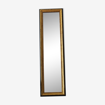 Longiligne gilded mirror 36x121cm