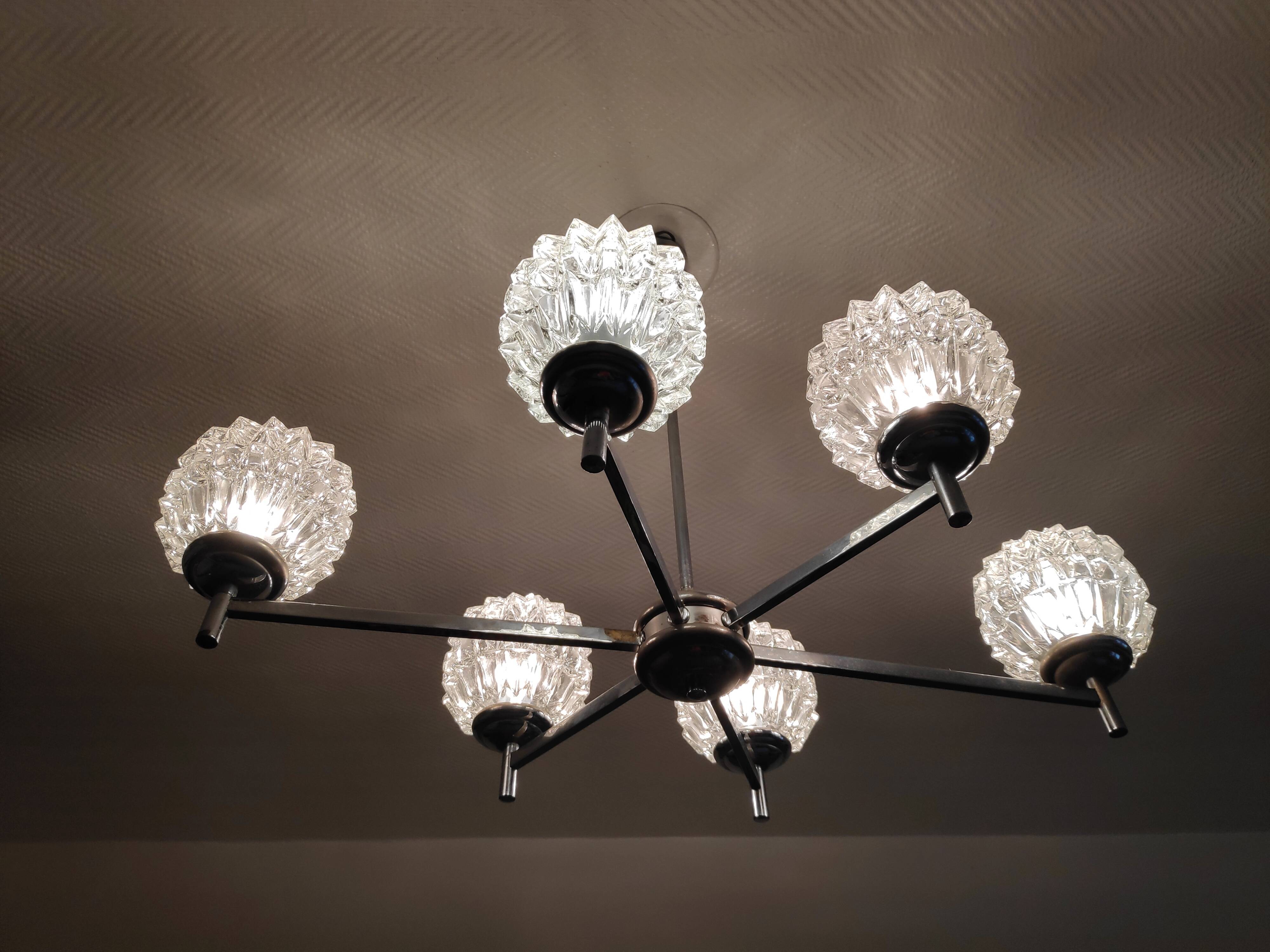 Lustre vintage années 70