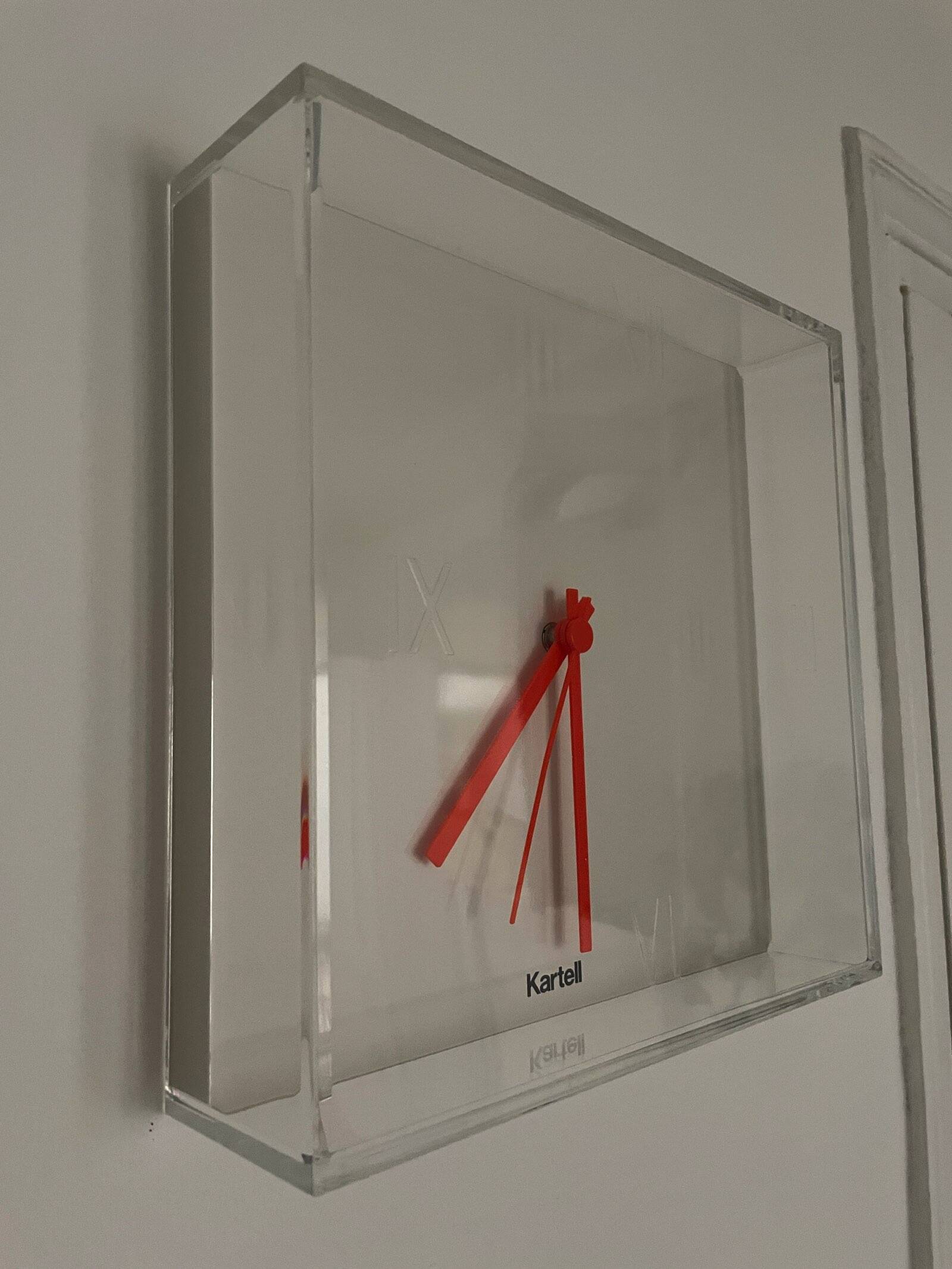 Kartell Tic & Tac Wall Clock