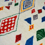 Tapis berbère coloré 288 x 179  cm