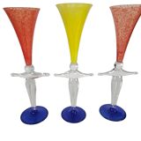 Jiří Šuhájek & Ivan Štefánik - glasses(3) gesigneerd - Tjechisch art