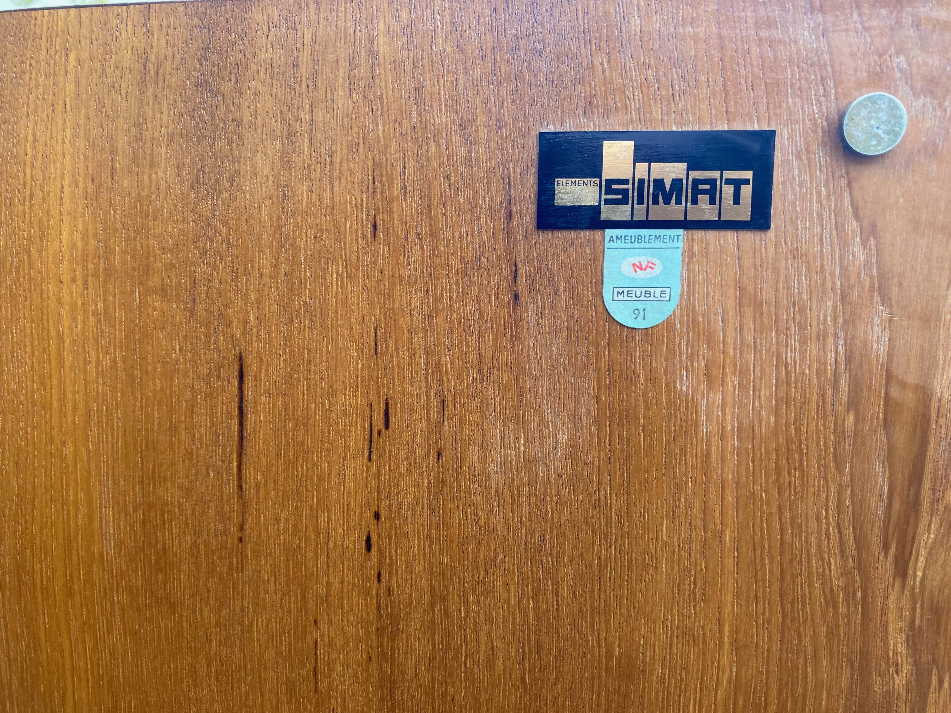 Vintage Scandinavian sideboard