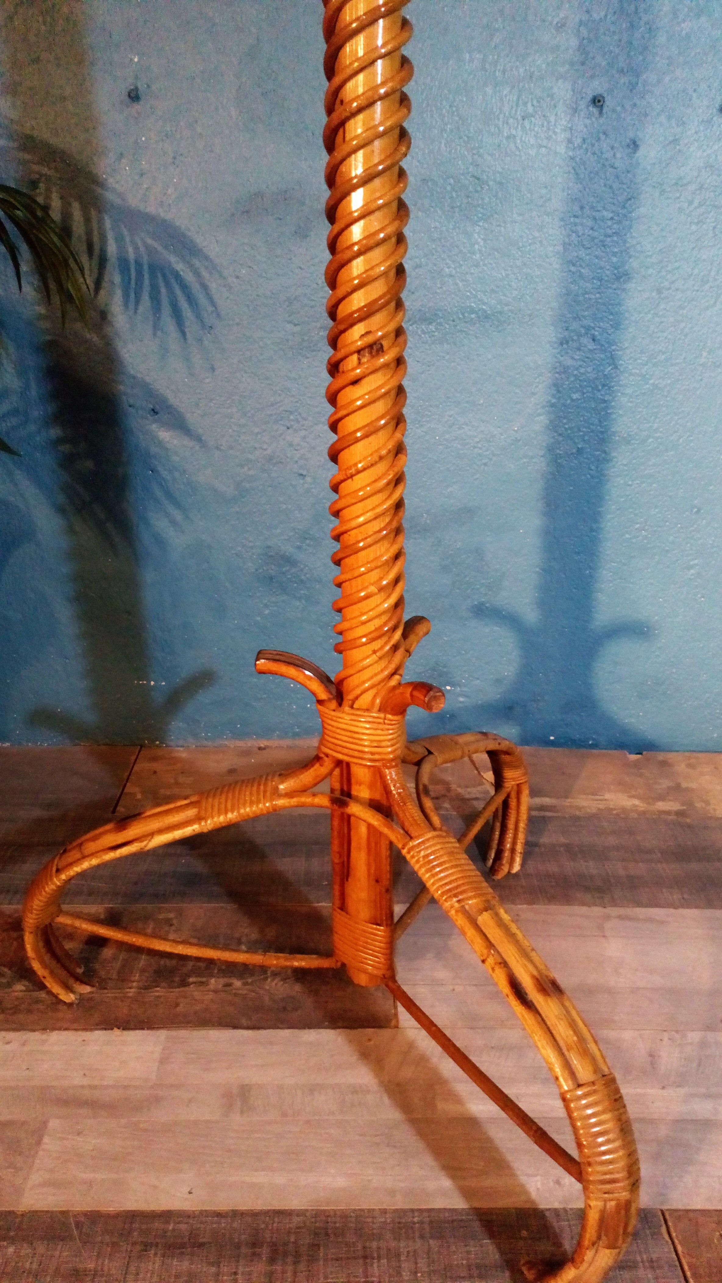 1960s standing coat rack