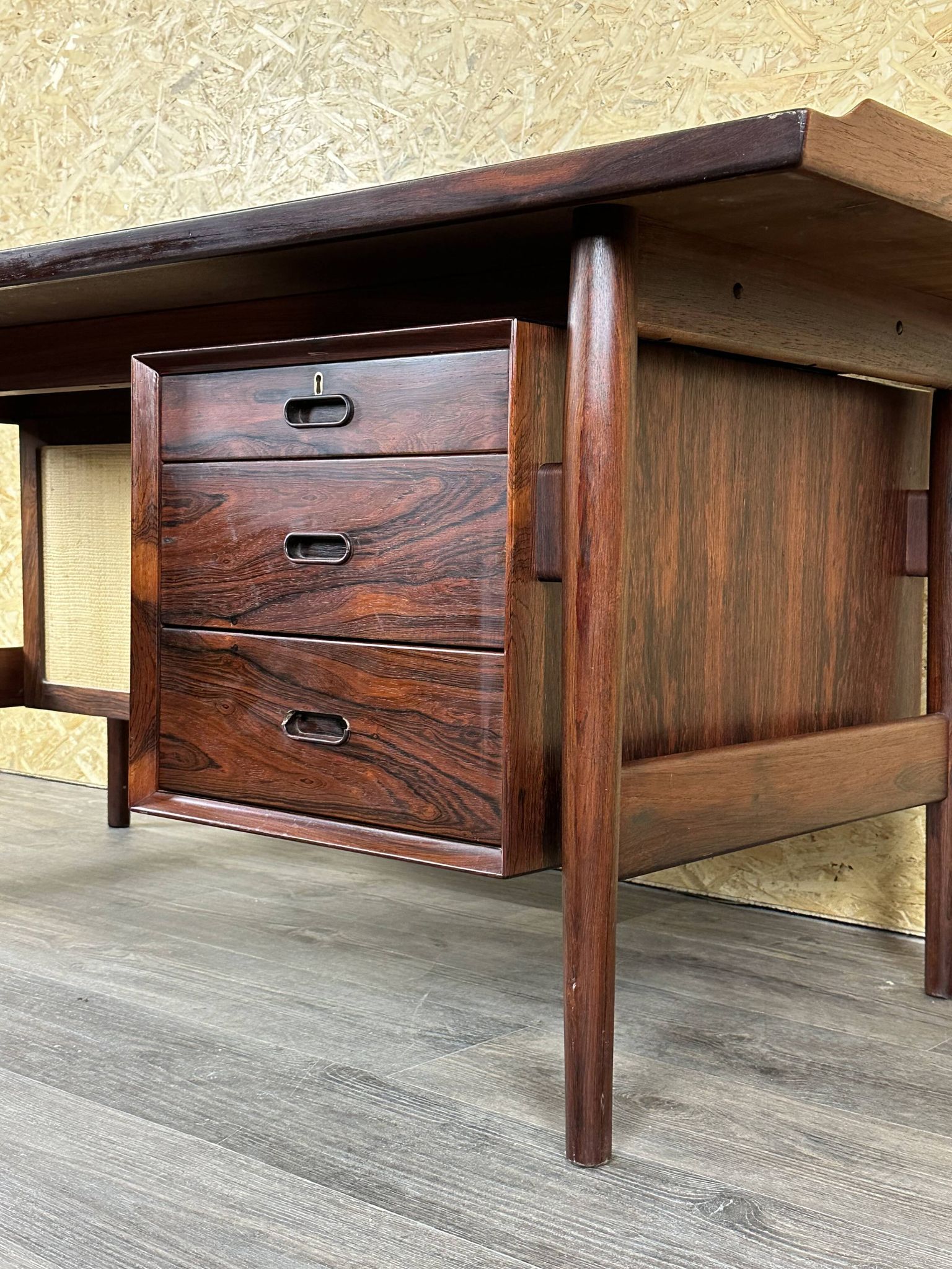 1960s 1970s Rio Rosewood Desk by Arne Vodder for Sibast Furniture