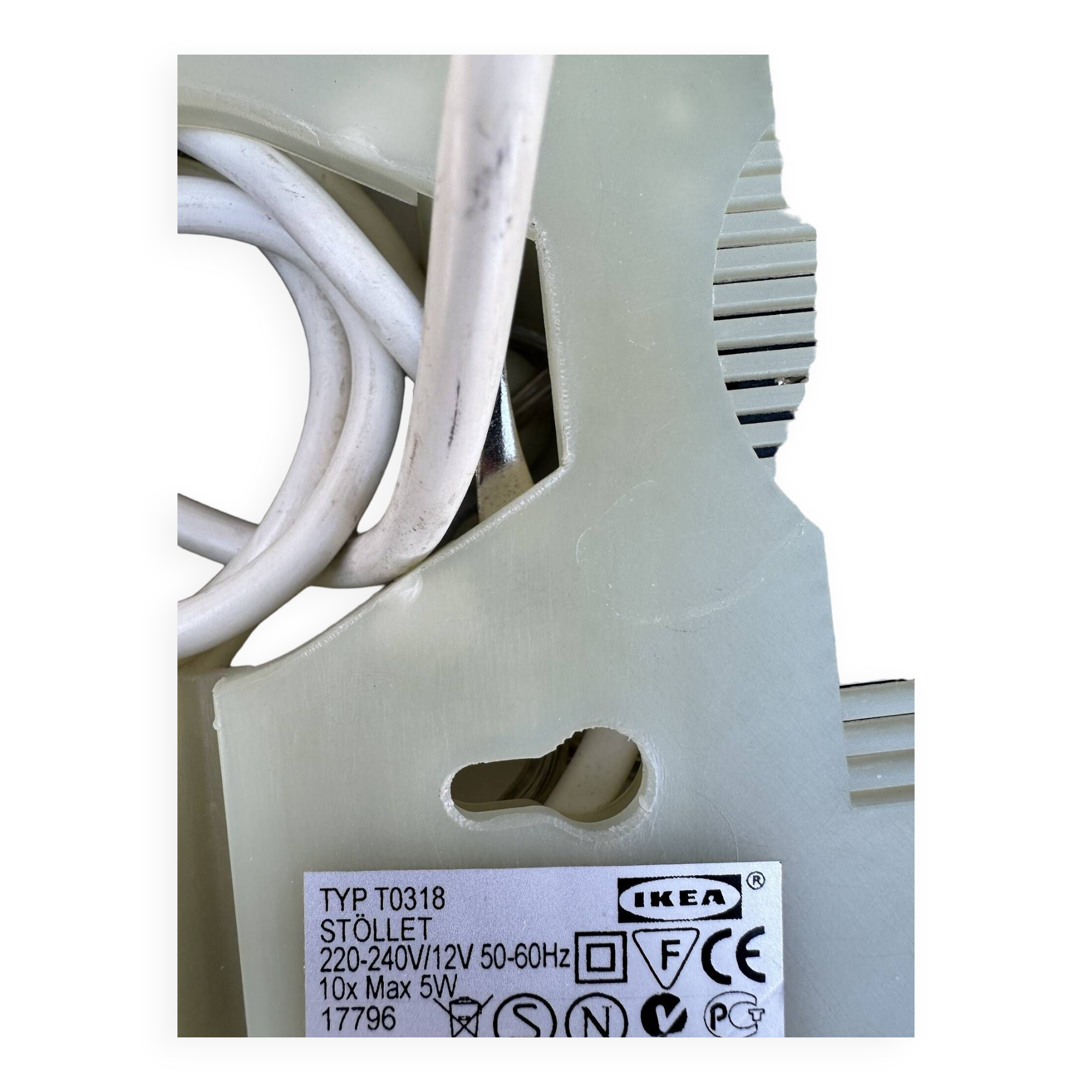 Vintage Ikea Stöllet lamp