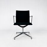 Italian design icf una 708lc aluminium desk chairs, 2000s