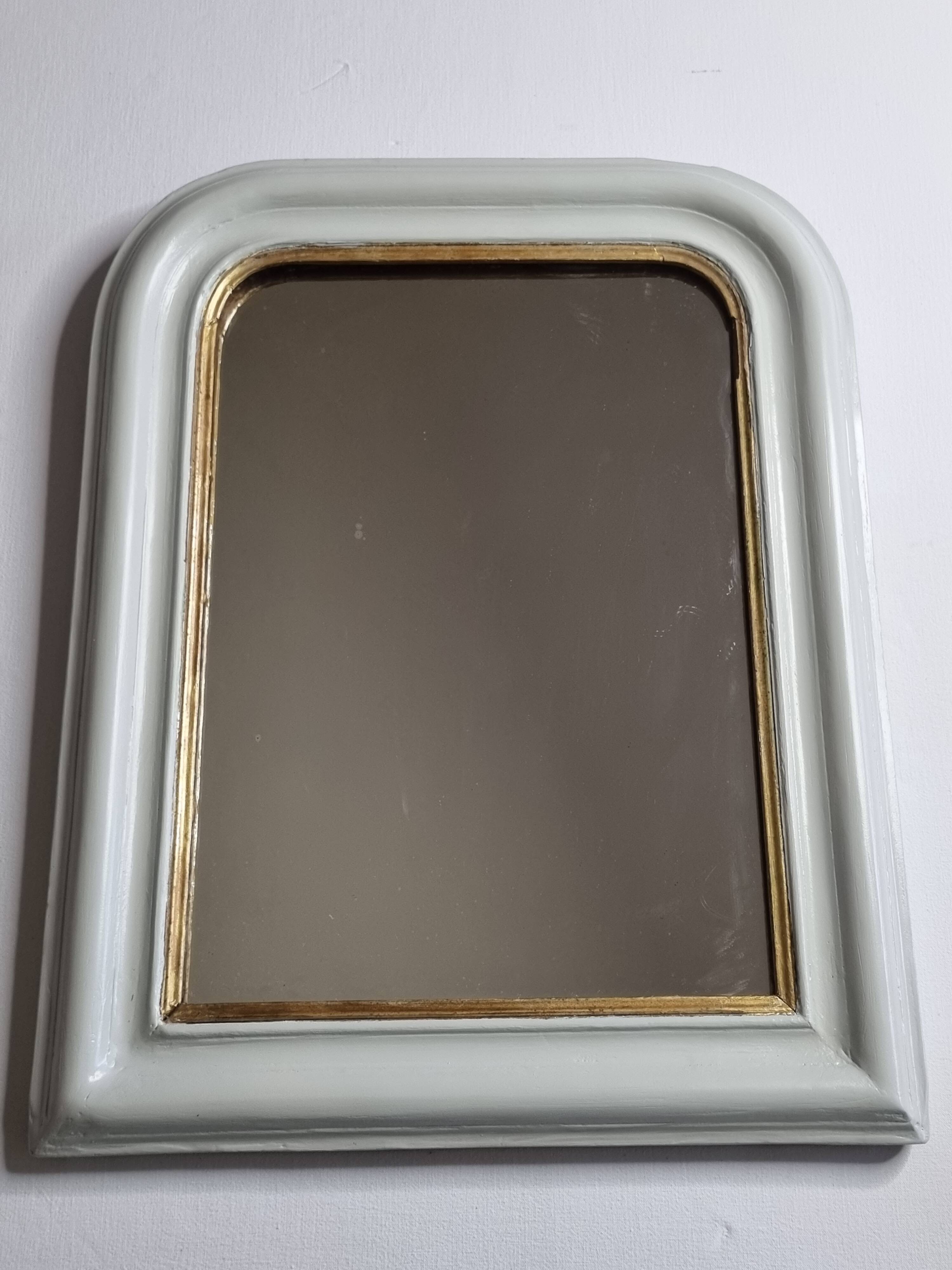 Vintage Louis Philippe style table mirror 54 cm x 42 cm