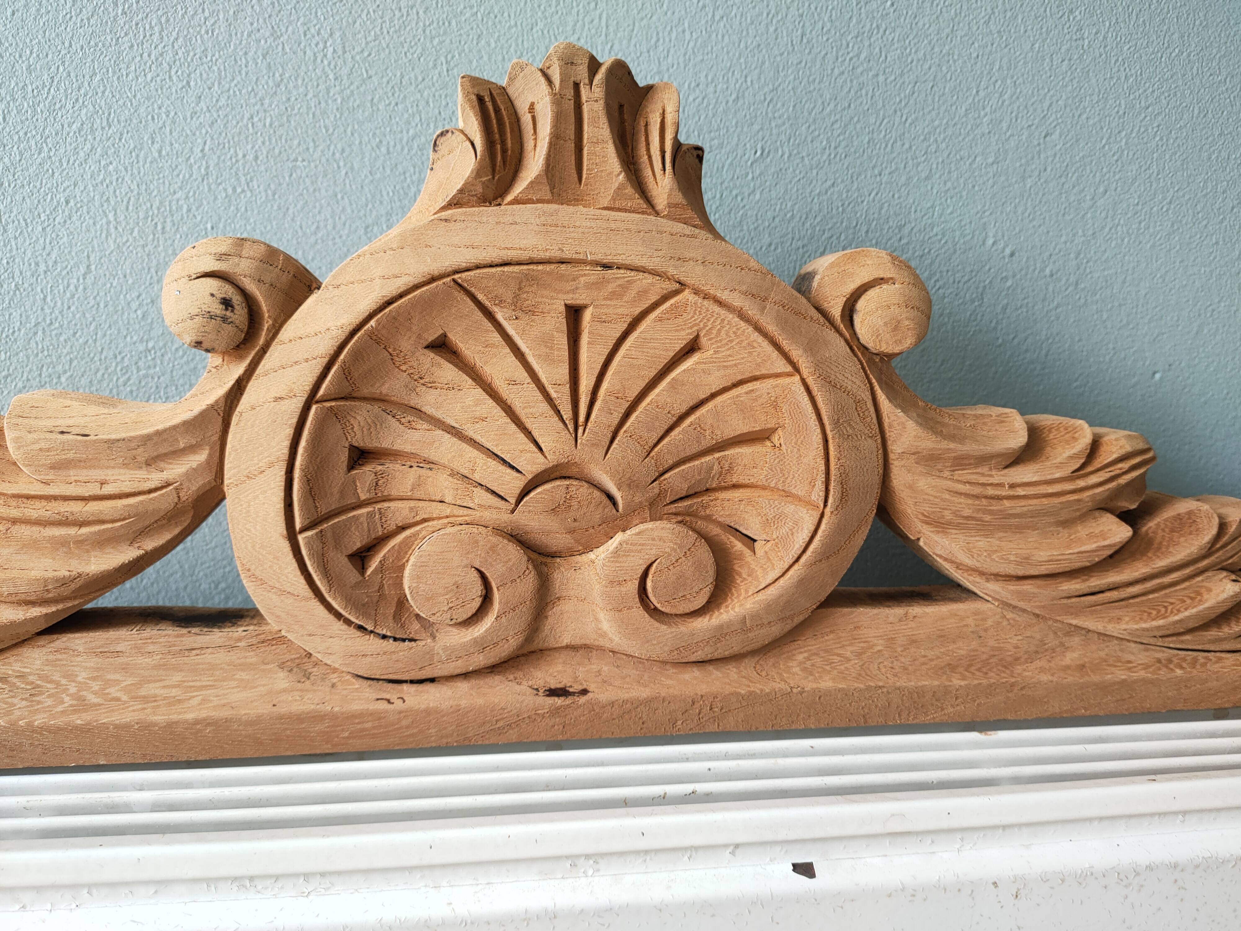 old pediment