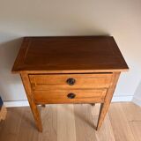 Ancien chevet en bois
